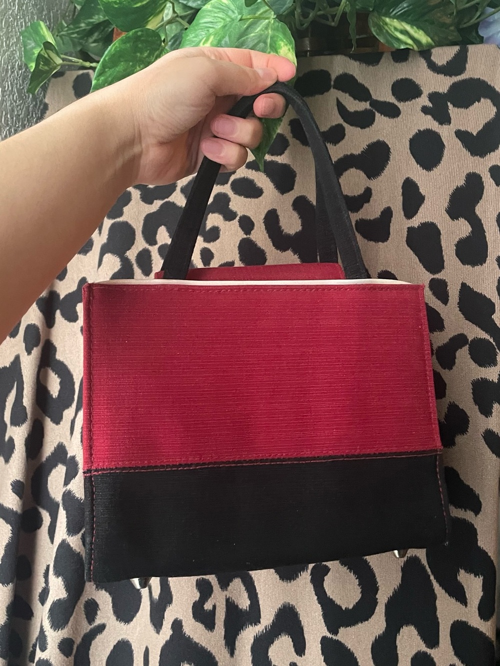 Color Block Handbag - Picture 2 of 9